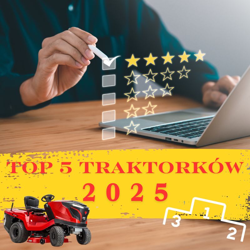 TOP 5 traktorków ogrodowych 2025 – ranking ekspertów MultiMaszyny